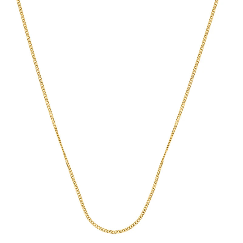 Łańcuszek złoty Pancerka 0,09 cm