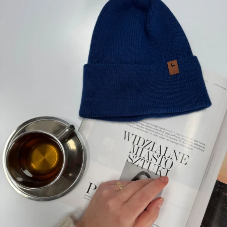 Czapka zimowa beanie Navy II 2