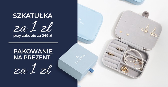 Szkatułka za 1 zł przy zakupie za 249 zł