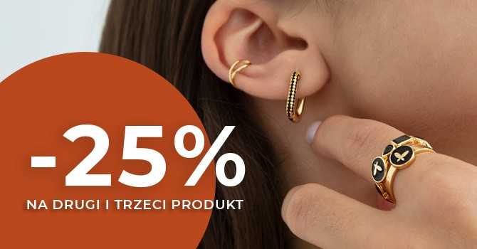 Promocja -25% NA DRUGI I TRZECI PRODUKT